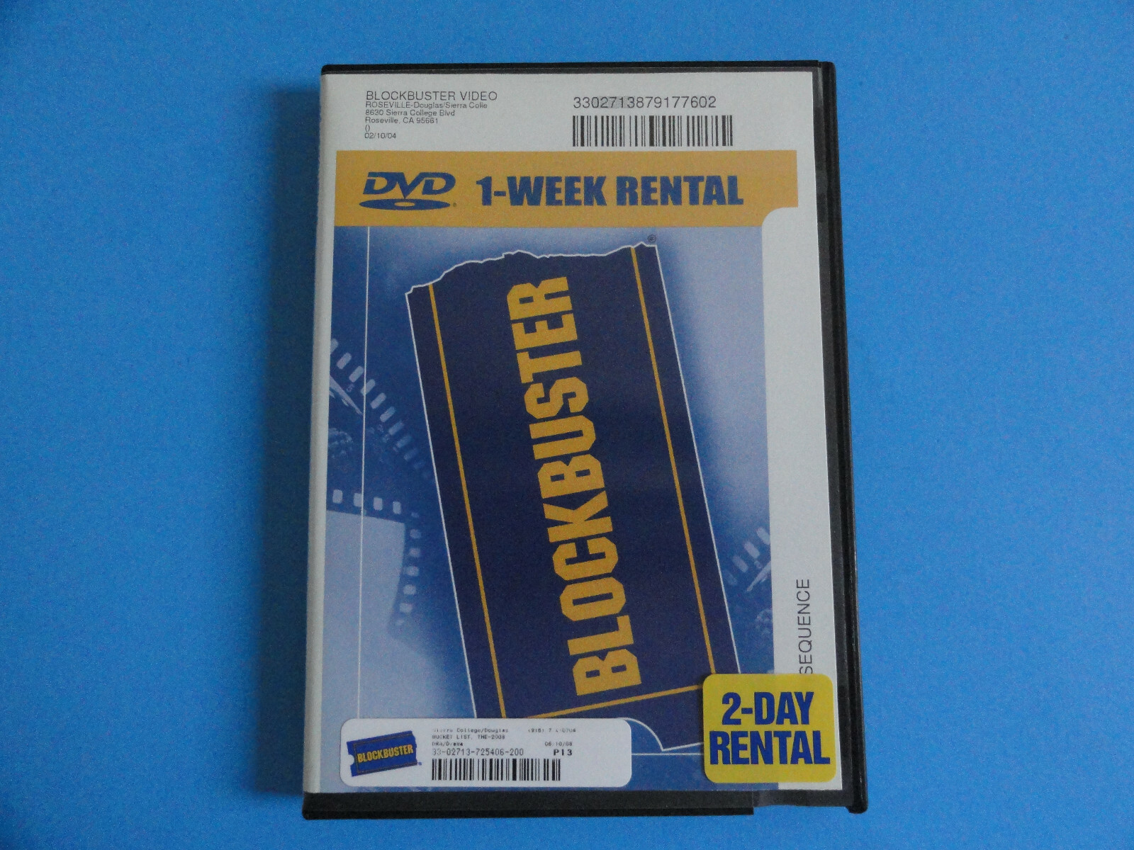 BLOCKBUSTER VIDEO STORE DVD RENTAL CASE " CONSEQUENCE "  -NO MOVIE INCLUDED