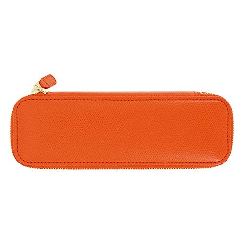 Itoya Color Chart: Genuine Leather Pen Case 73 Lantern Cherry Japan