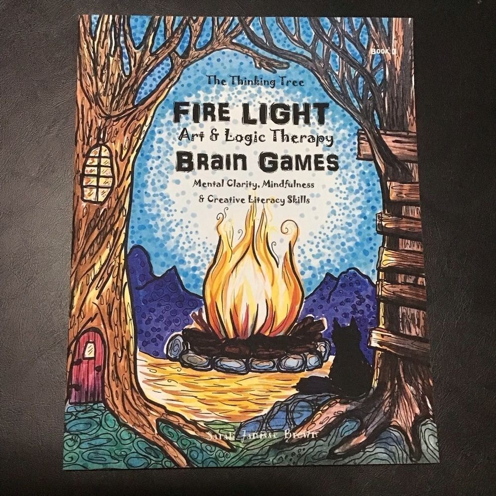 Fire Light Brain Games Art & Logic Therapy Book 3 Funschooling