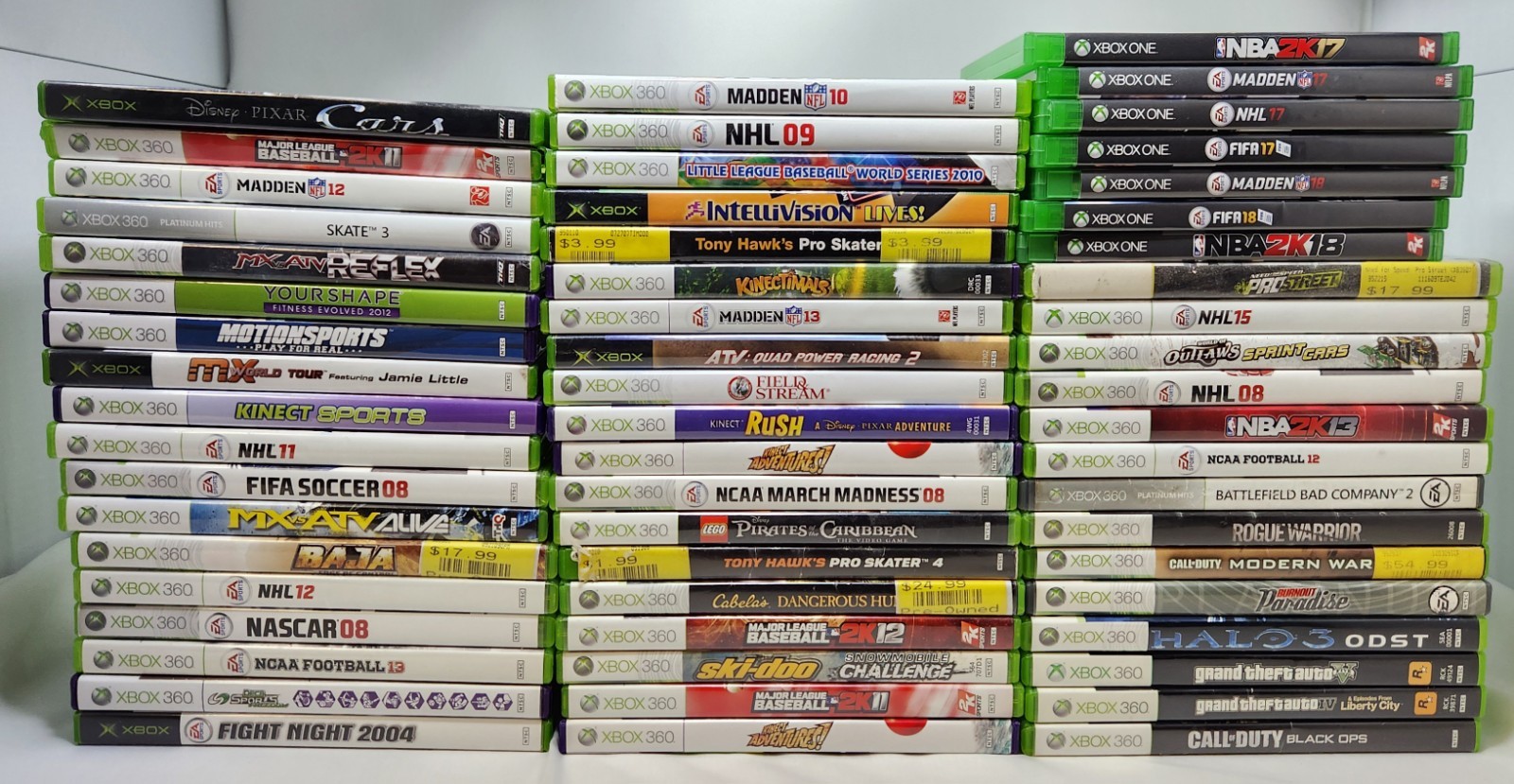 Xbox Console/Videogame/Controller Lot (60+ Items)