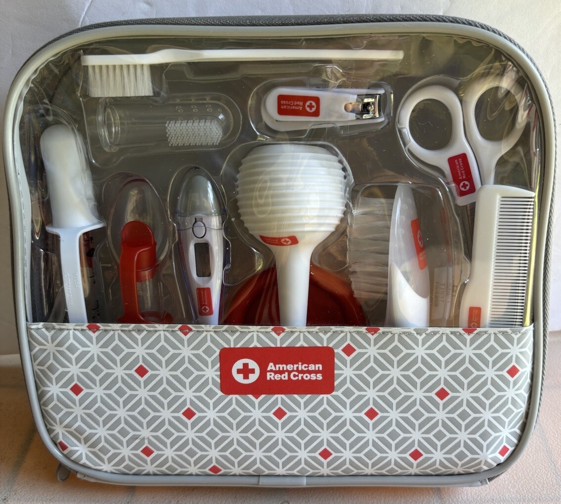 NEW American Red Cross Deluxe Baby Healthcare & Grooming Kit NEW