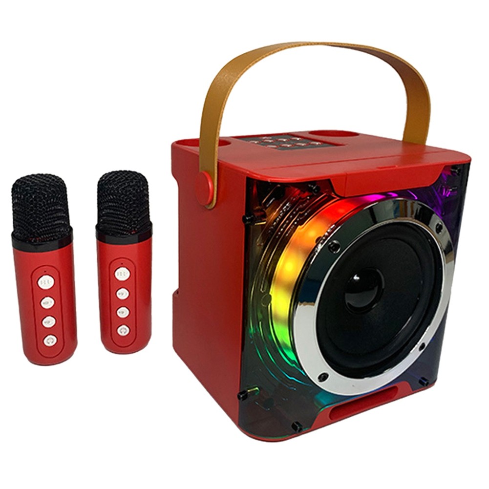High  Karaoke Bluetooth Speaker Music Rhythm Light Stereo Surround 7556