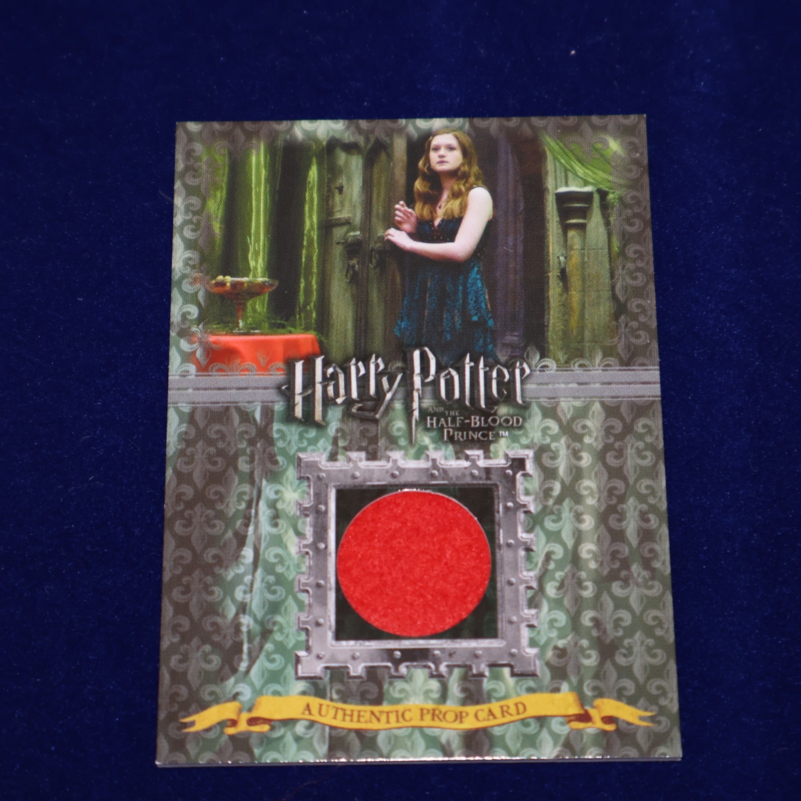 Harry Potter Artbox Half Blood Prince Card Table Cloth Slughorn Christmas P6 231