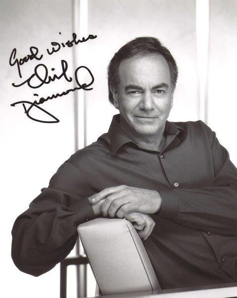 NEIL DIAMOND 8.5x11 Signed Photo Reprint