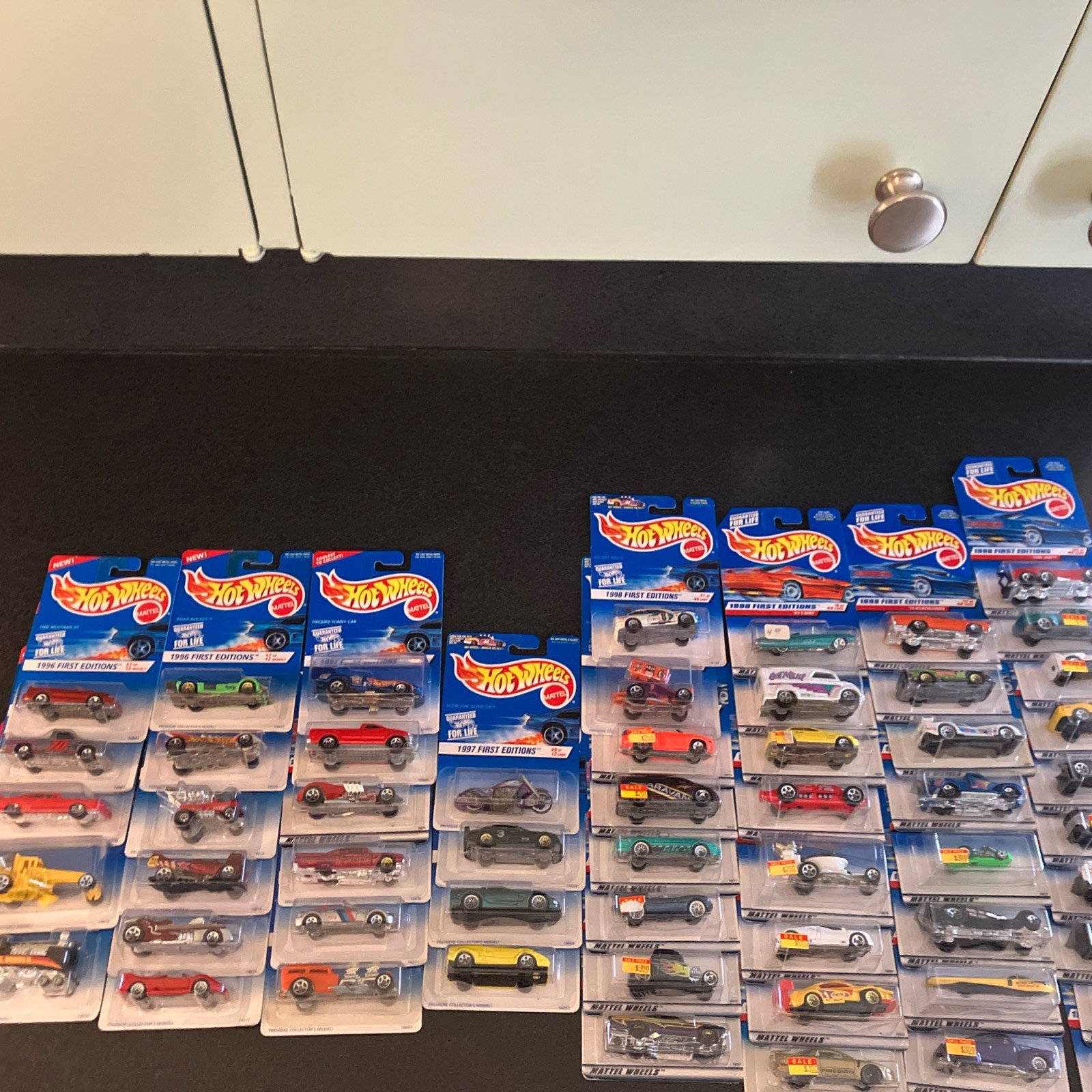 1996 1997  1998 First Editions Hot Wheels 55 Cars