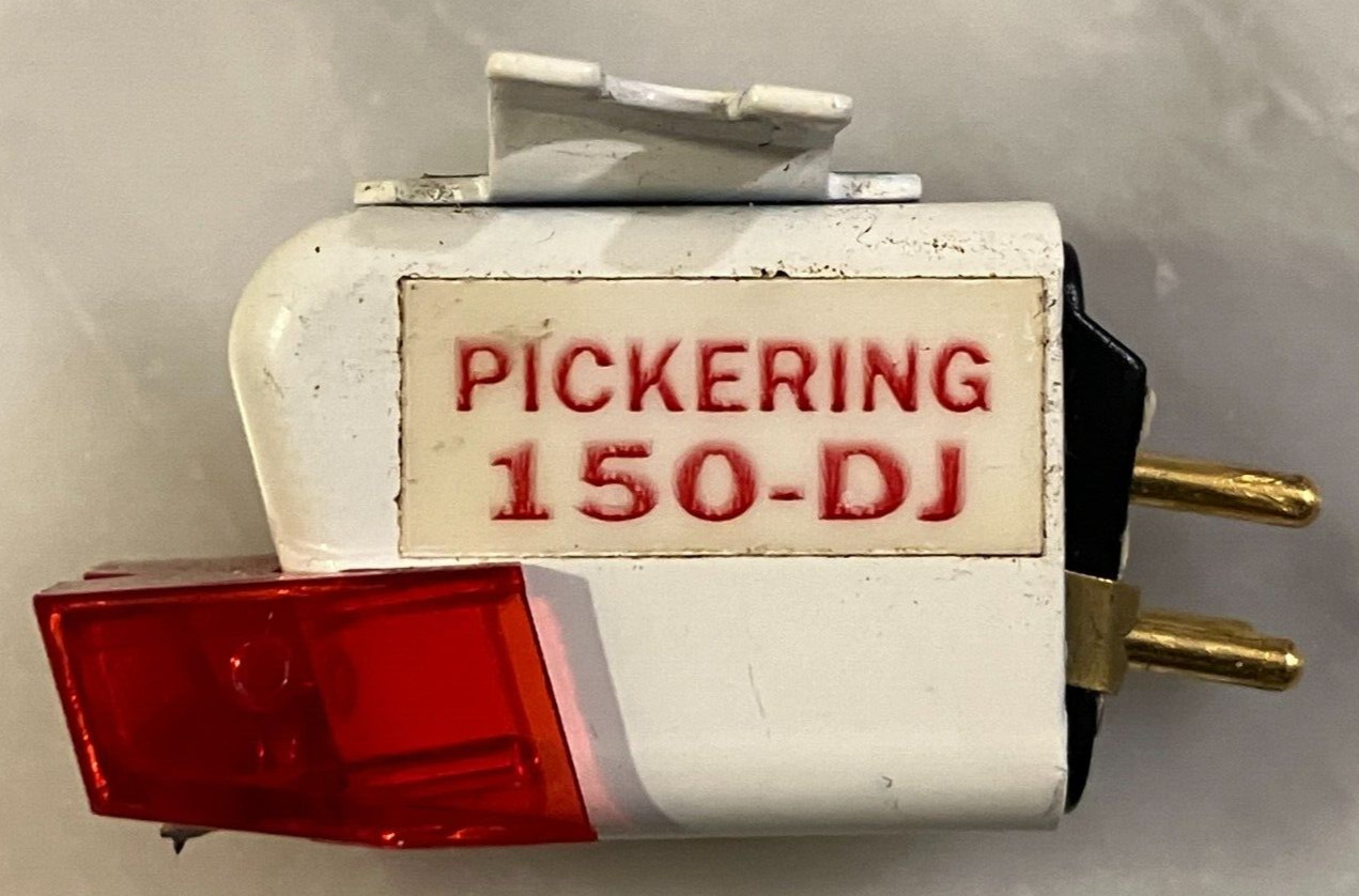 PICKERING 150-DJ CARTRIDGE AND GENUINE PICKERING D150DJ STYLUS .