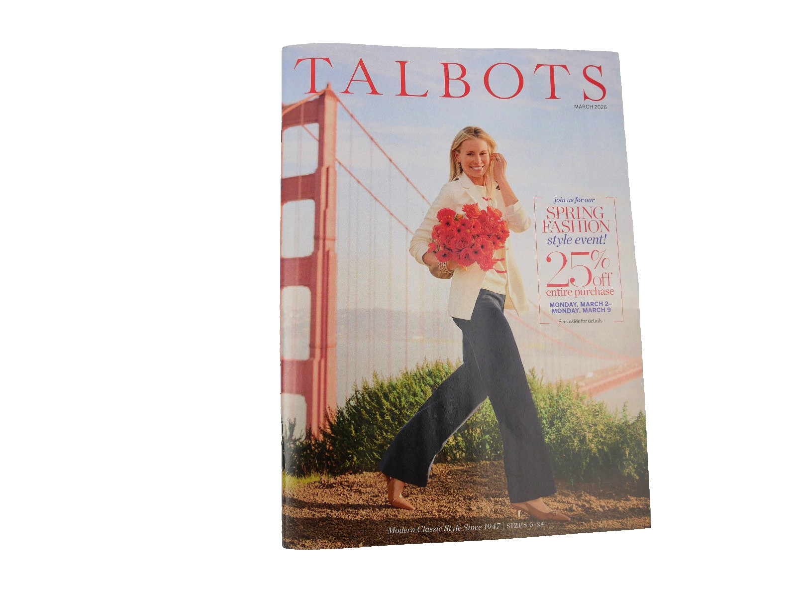 Talbots Catalog March 2026 NEW