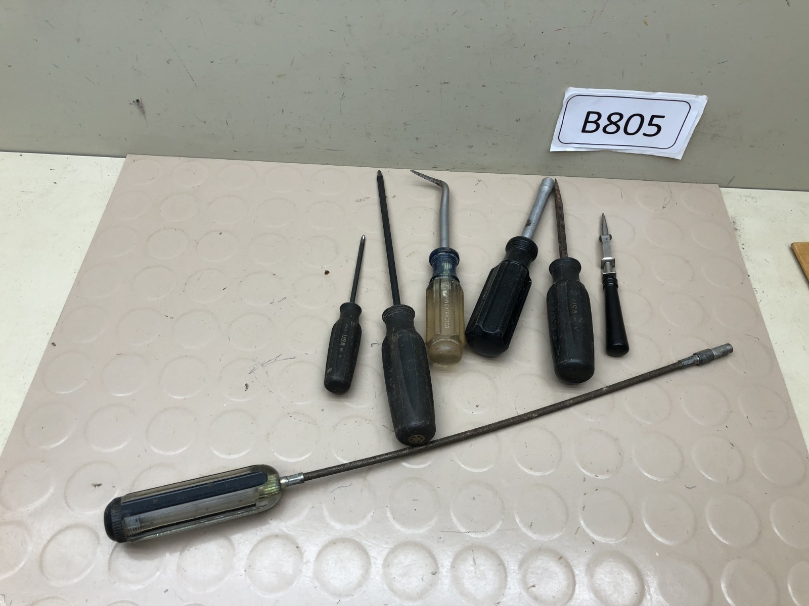 Vintage Misc Screwdriver Lot - Craftsman, Flexible