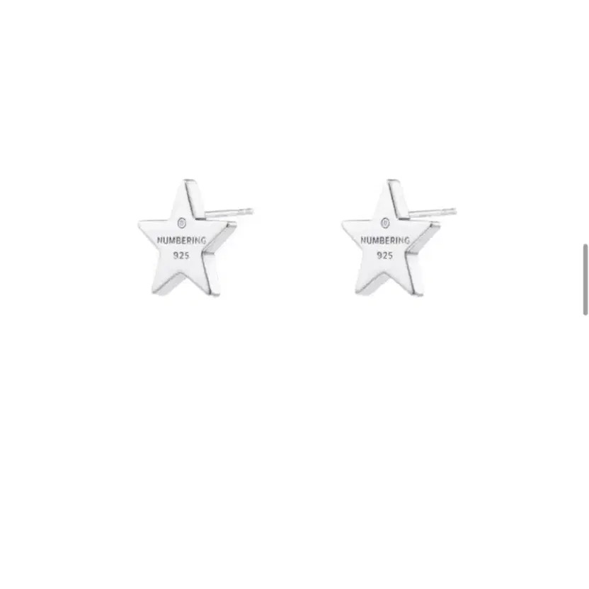 Numbering Silver Star Earrings - New Gift Set