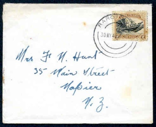 COOK ISLANDS 1946 TO NEW ZEALAND