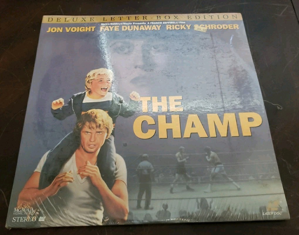 BRAND NEW SEALED! Laserdisc - The Champ Deluxe Letter-box Edition Jon Voight Y2