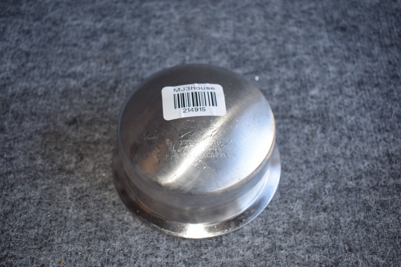 ITT  Sherotec Sanitary End Cap 4" SS. #214915-R1*B30
