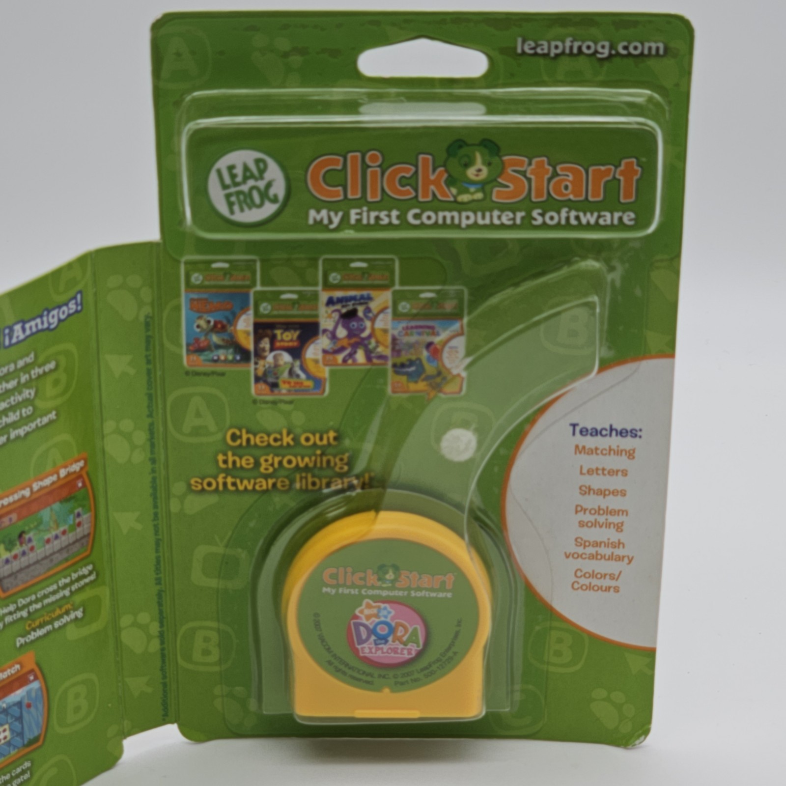 LeapFrog Click Start Dora the Explorer Friends! Amigos! Educational Game 3-6 YRS