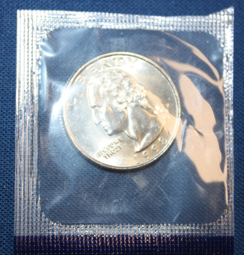 Gem BU 1998-P  Washington Quarter Mint set Cello 25C