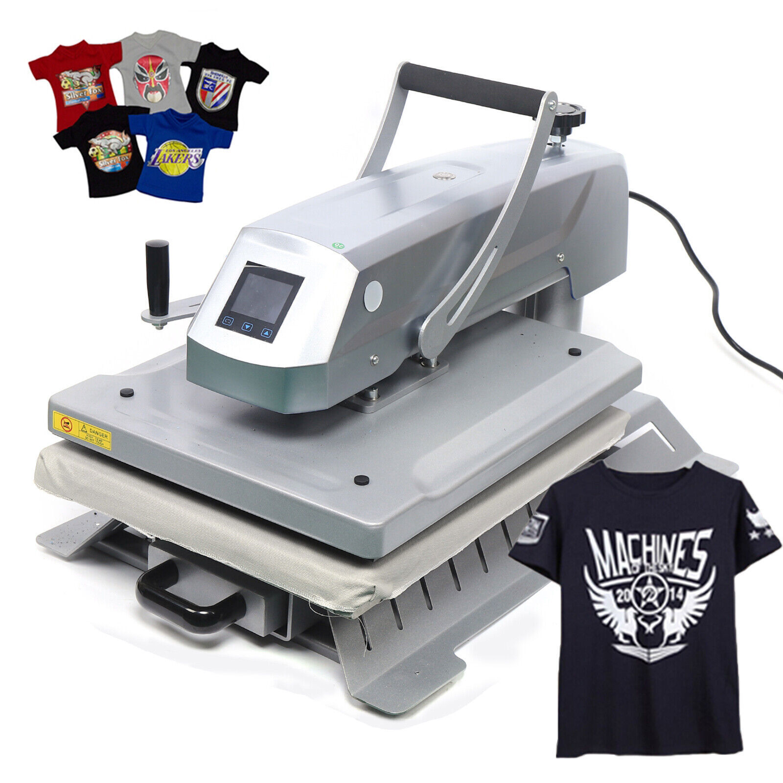 Digital T-Shirt Heat Press Sublimation Transfer Machine 16" x 20" Swing Away NEW