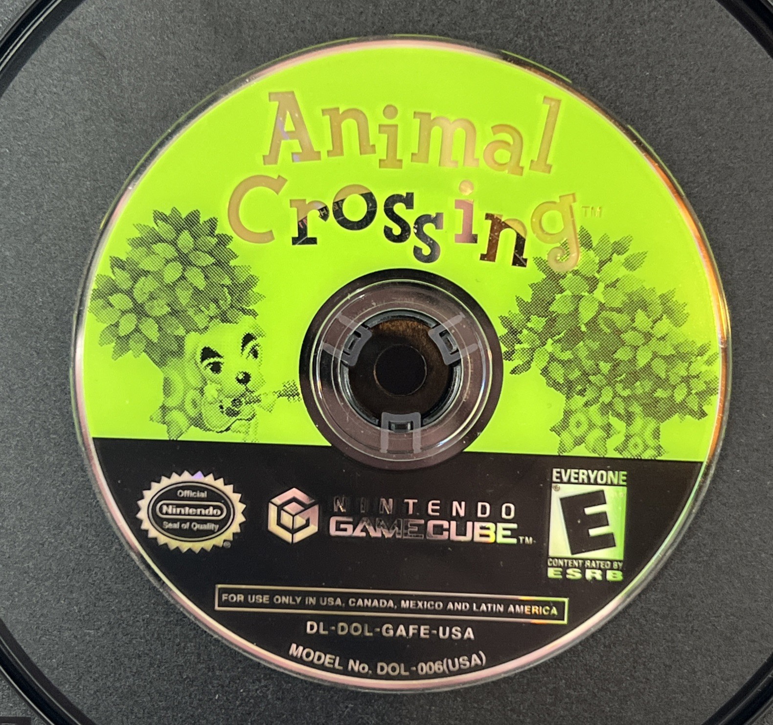 Animal Crossing Nintendo GameCube Disc Only Tested