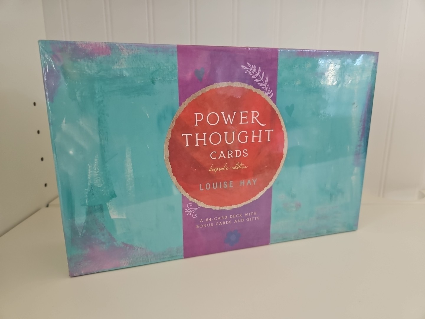 Power Thought Cards Louise Hay Keepsake Edition 64-Card Deck + Bonus Gifts New
