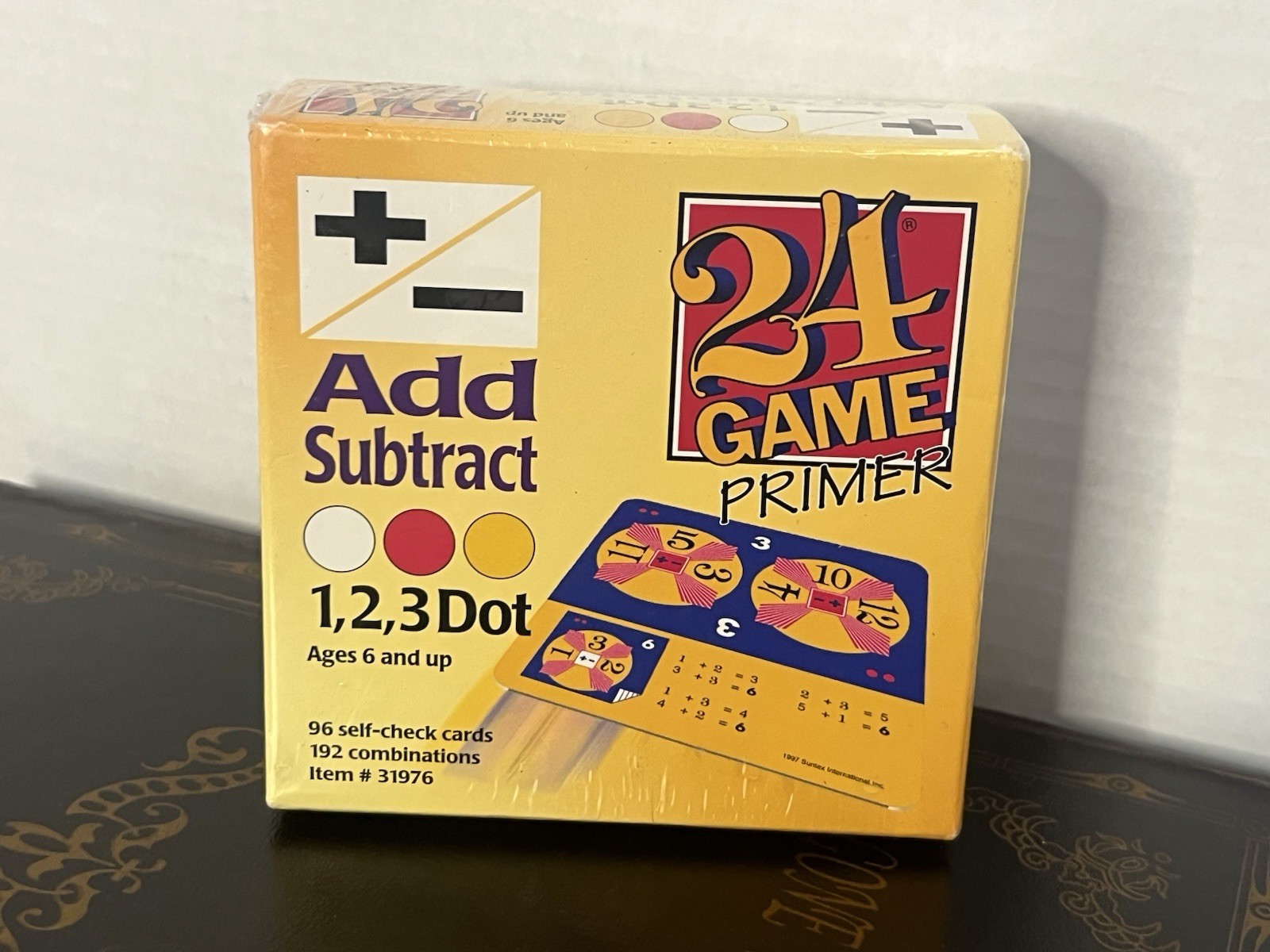 NEW 24 GAME Math PRIMER ADD SUBTRACT 48 Cards and Instructions-