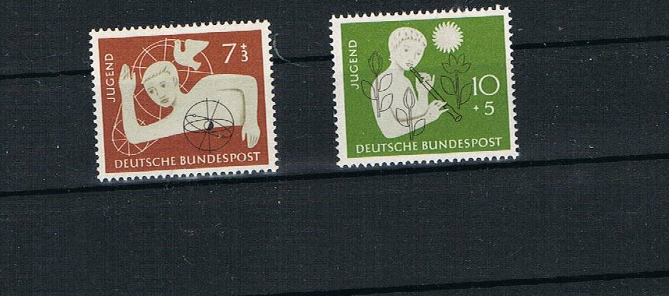 Bundle MiNr. 232-233 clean ** mint never hinged
