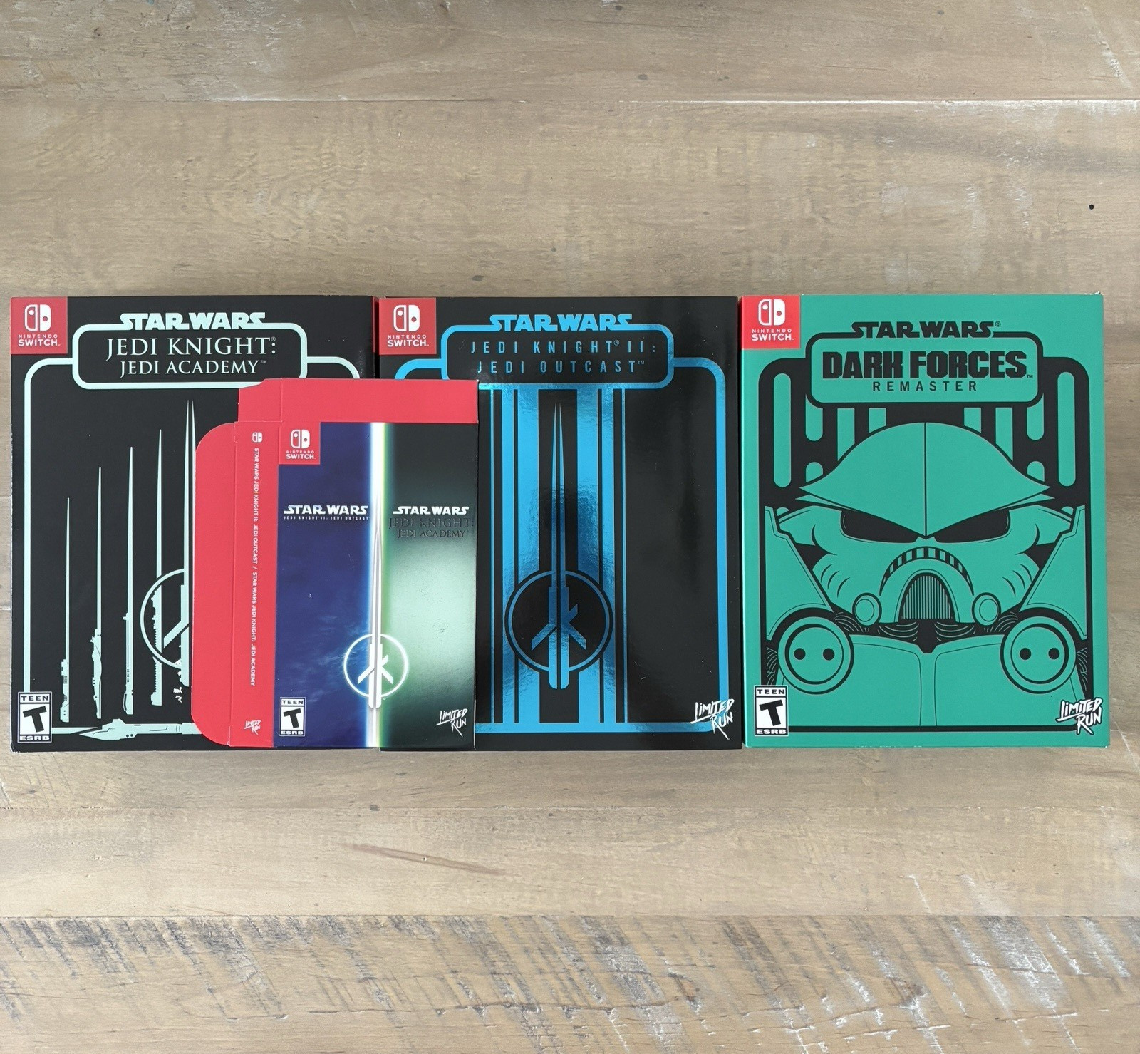 Star Wars Jedi Knight Academy Outcast Dark Forces Switch Premium - No Steelbook