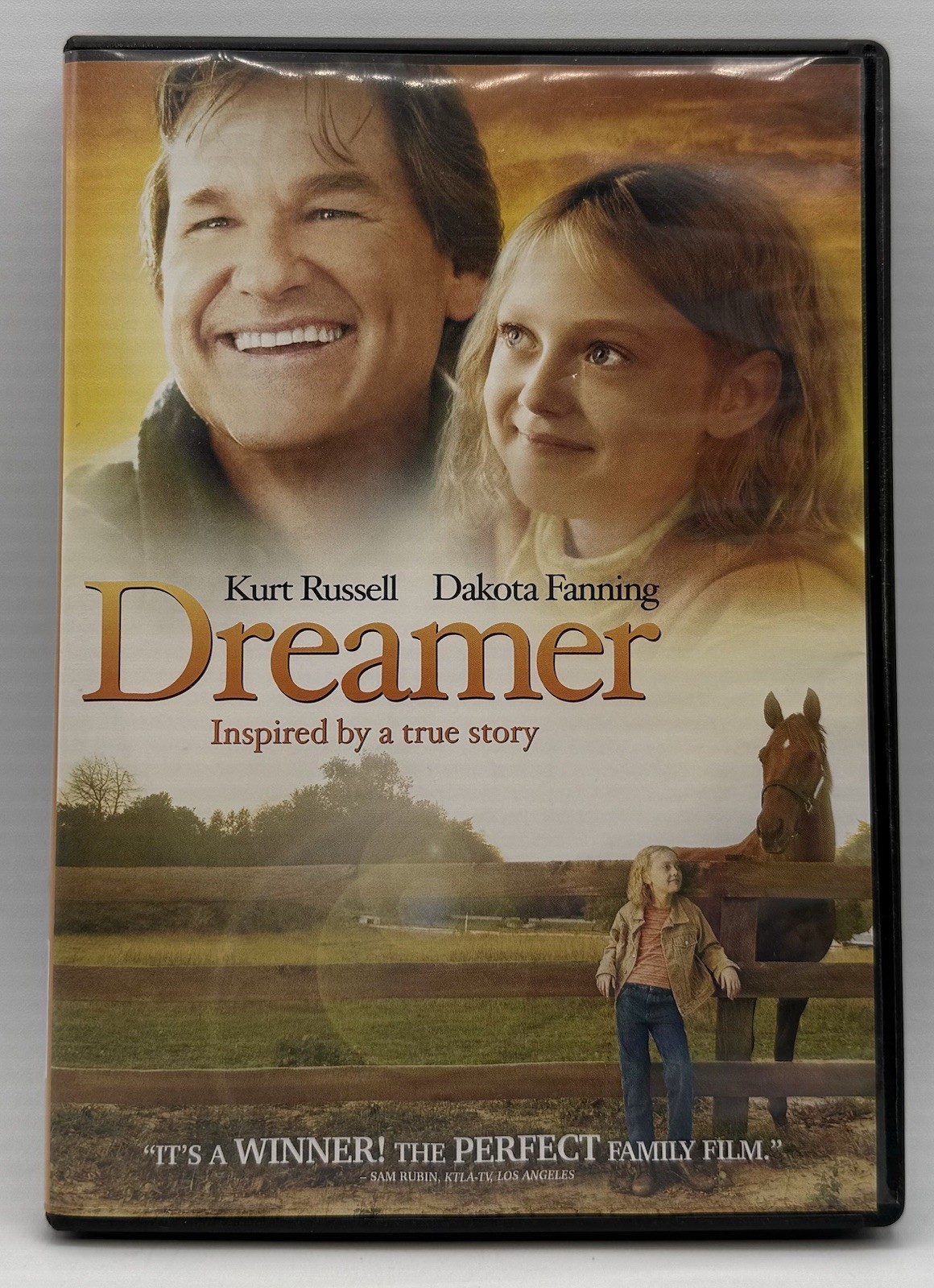 Dreamer DVD Widescreen Kurt Russell Dakota Fanning David Morse 2005