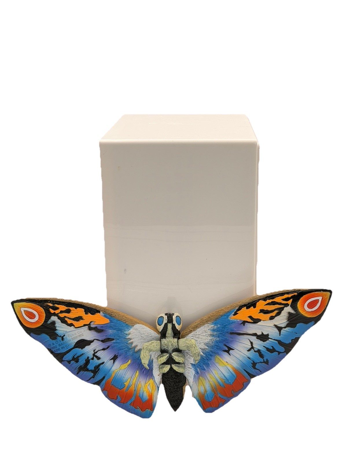 Rainbow Mothra Bandai Creation 10” Figure RARE VINTAGE Godzilla Desghidorah 2002