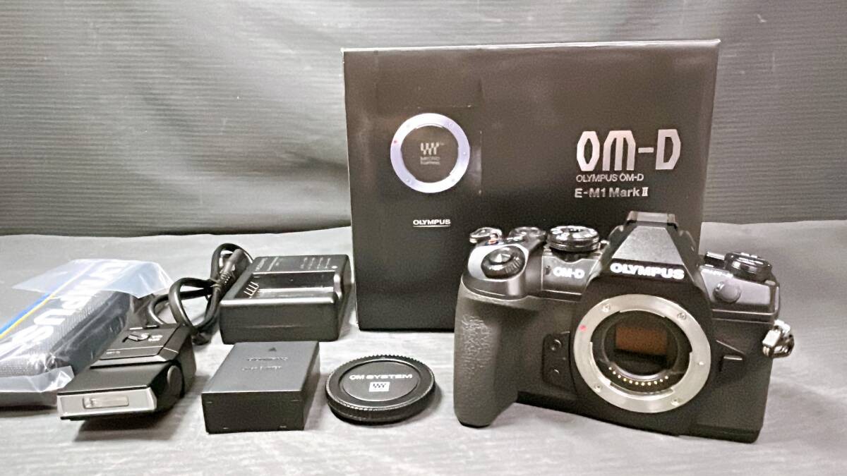 【Excellent】 OLYMPUS OM-D E-M1 Mark II Body 20.37MP Tested Working Digital From J