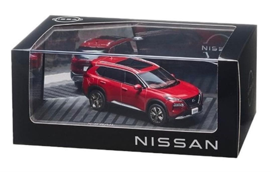 Nissan Genuine X-TRAIL 1/43Kyosho Model CarCardinal Red