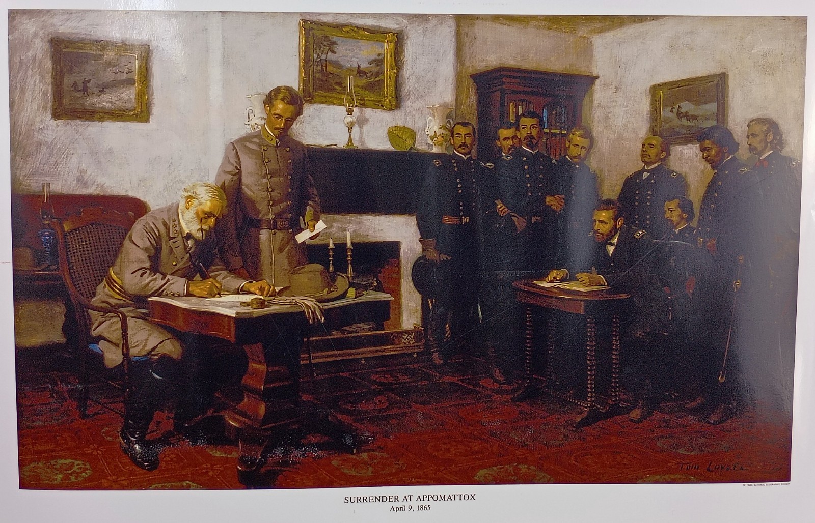 SURRENDER AT APPOMATTOX