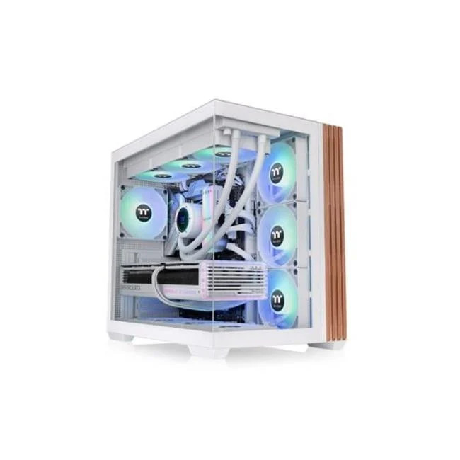 Thermaltake CA-1Z2-00M6WN-WS View 380 WS ARGB Snow Mid Tower Chassis White