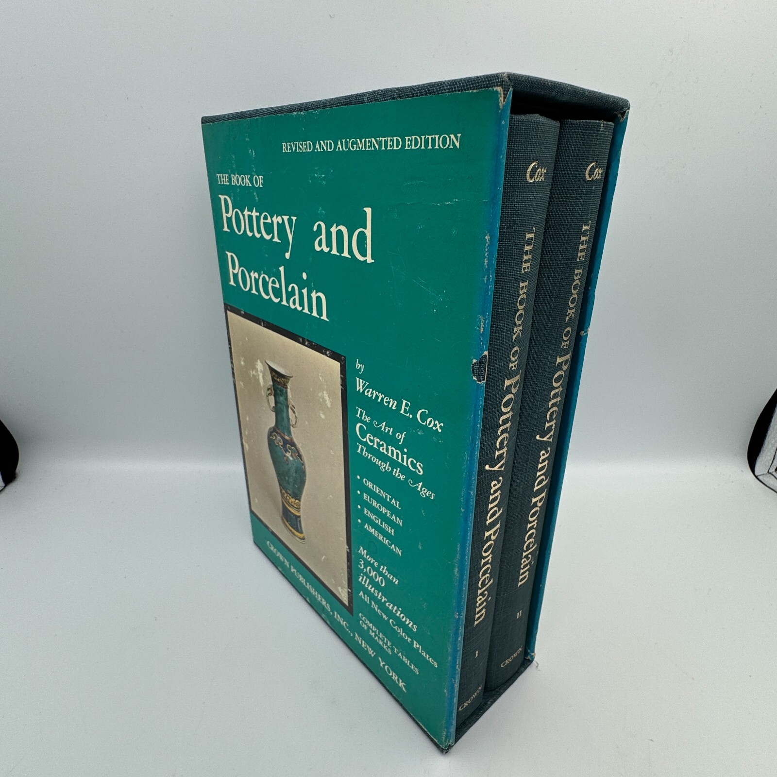 The Book of Pottery and Porcelain 2 Volume Set Revised & Augmented 1970 Slipcase