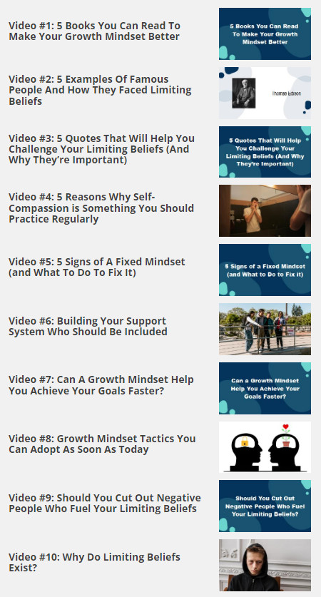 Rewriting Your Story Video UPGRADE Package - Overcome Obstacles and Beliefs (CD)
