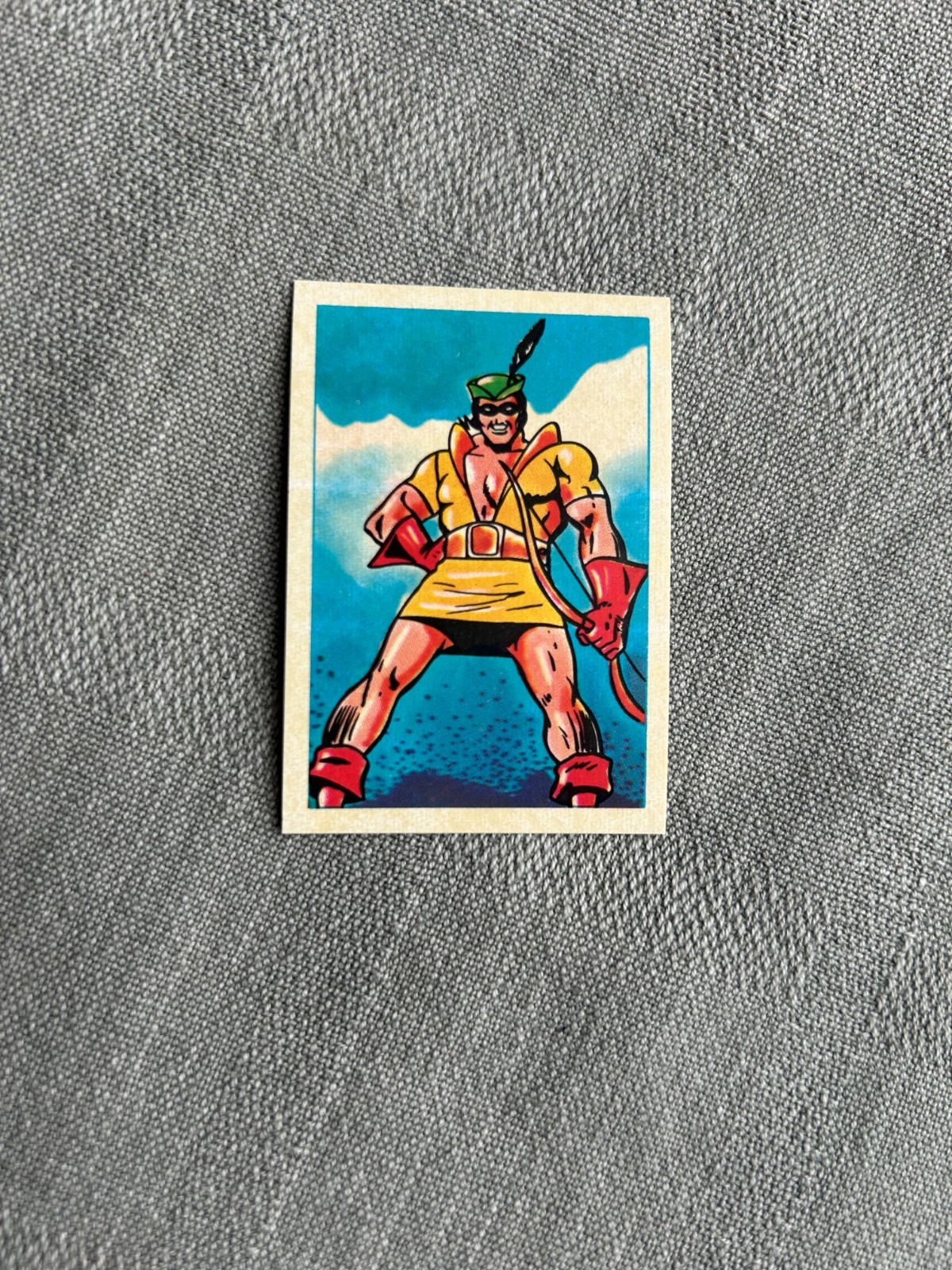 Marvel Superheros 1980 ( a. G.E Stickers No. 145 (2 1/2in x 1 13/16in ) Very +)