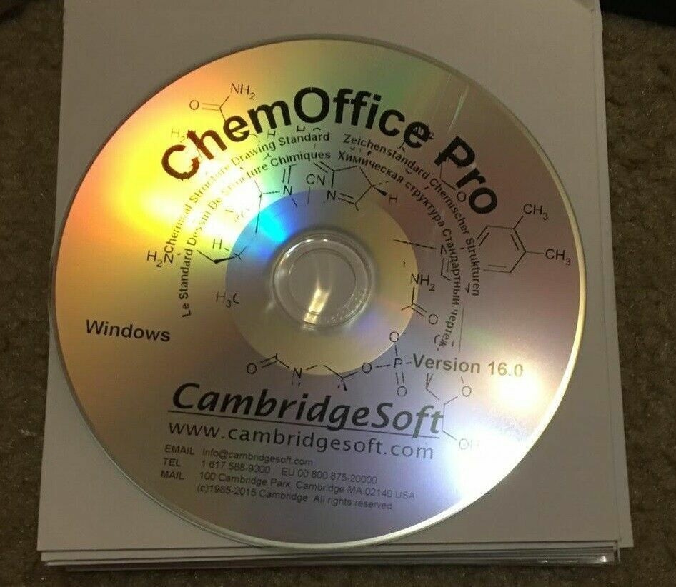 chemoffice 16 Professional Full Retail Software \