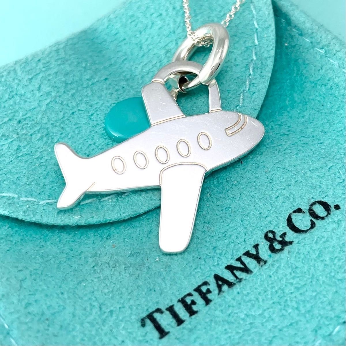 Tiffany & Co. Rare Airplane Necklace in Silver (Lw9fe)