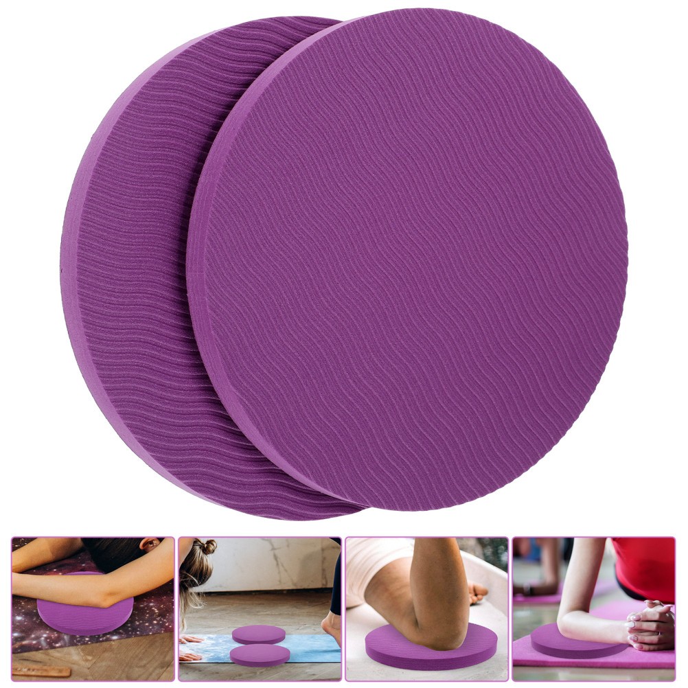  2 Pcs Knee Pad for Exercise Cushions Kneeling Balance Support Mat Yoga