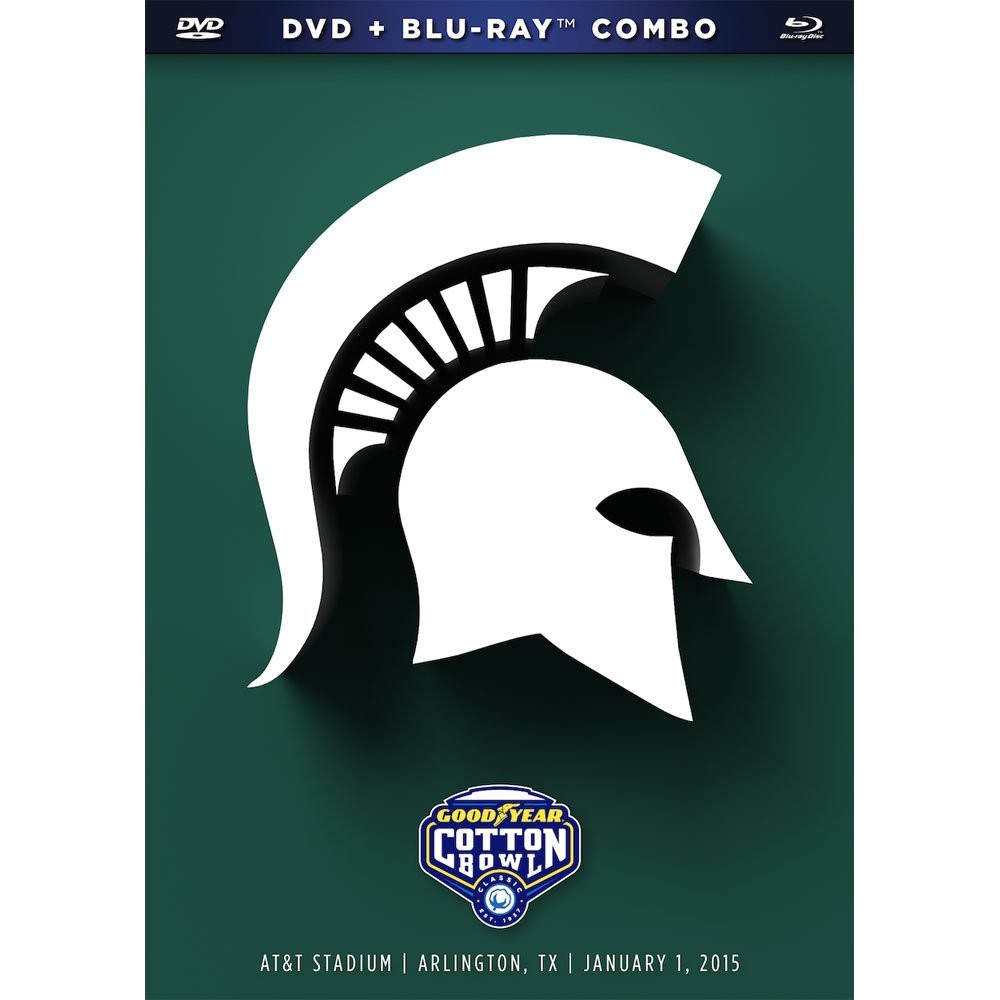 2015 Goodyear Cotton Bowl (DVD) Michigan State Spartans Football Mark Dantonio