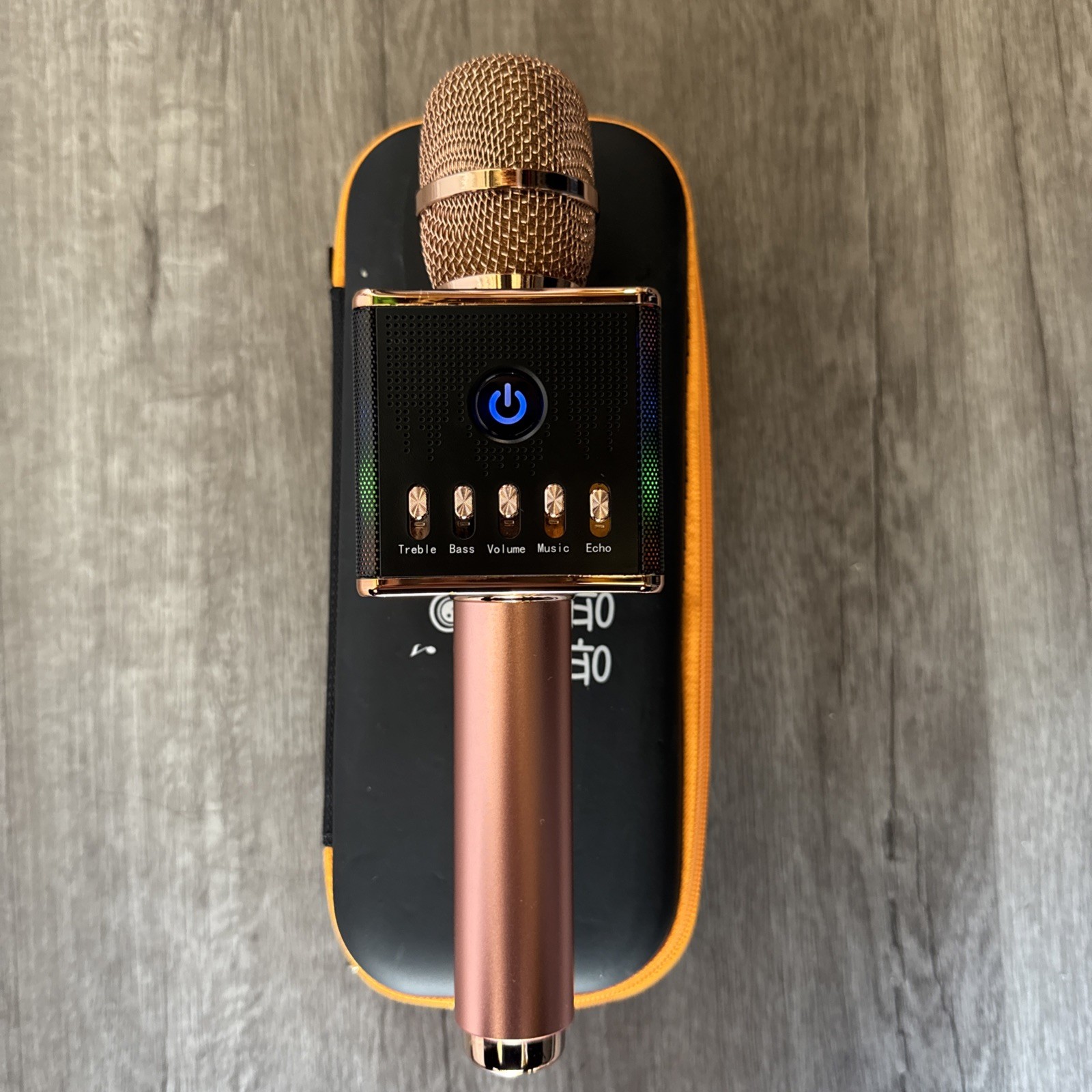 Wireless Karaoke Microphone in Beautiful Case. From South Korea