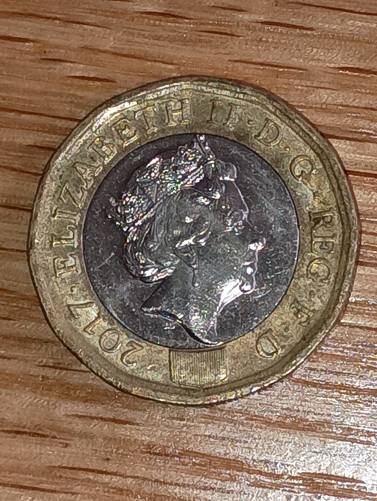 2017 Queen Elizabeth II One Pound Coin