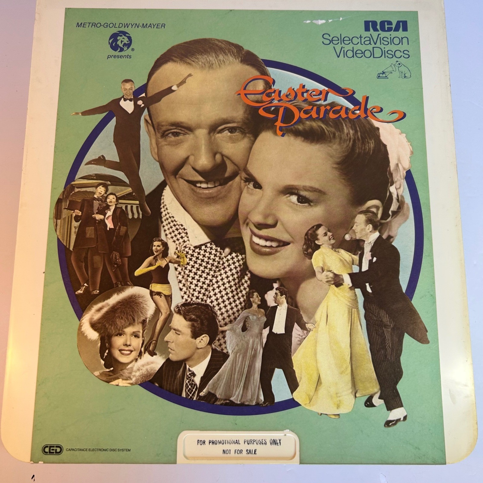Easter Parade Irving Berlin RCA SelectaVision VideoDisc CED Judy Garland