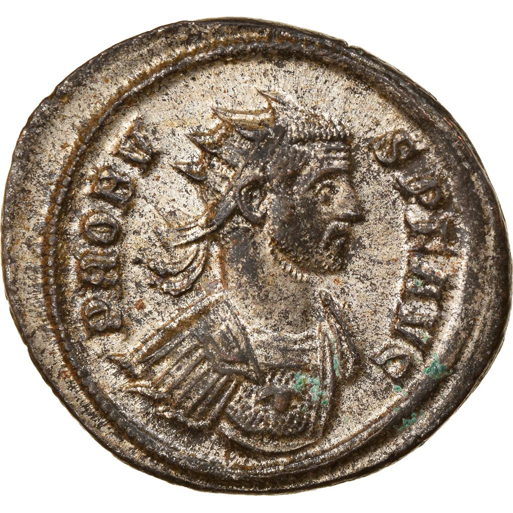[#866044] Coin, Probus, Aurelianus, 281, Roma, AU, Billon, RIC:158