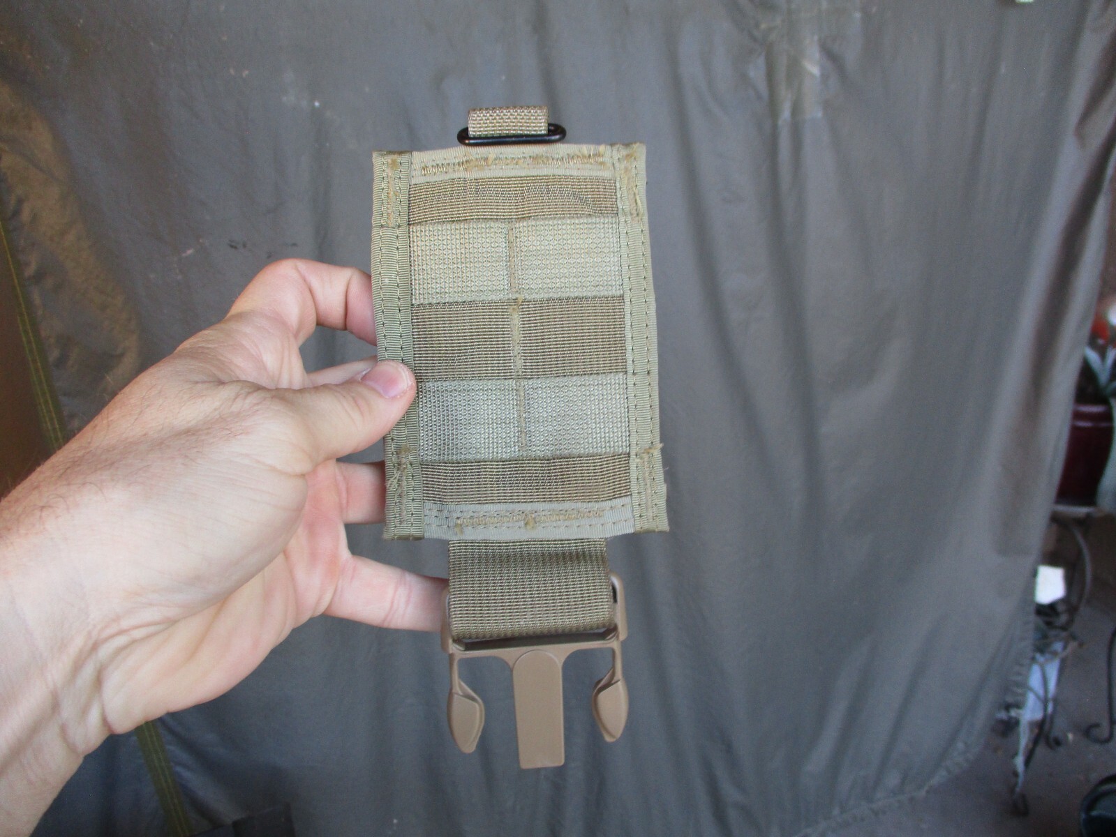 Oldgen 2008 EAGLE INDUSTRIES Khaki Belt Holder Adapter, SEAL SF SFLCS