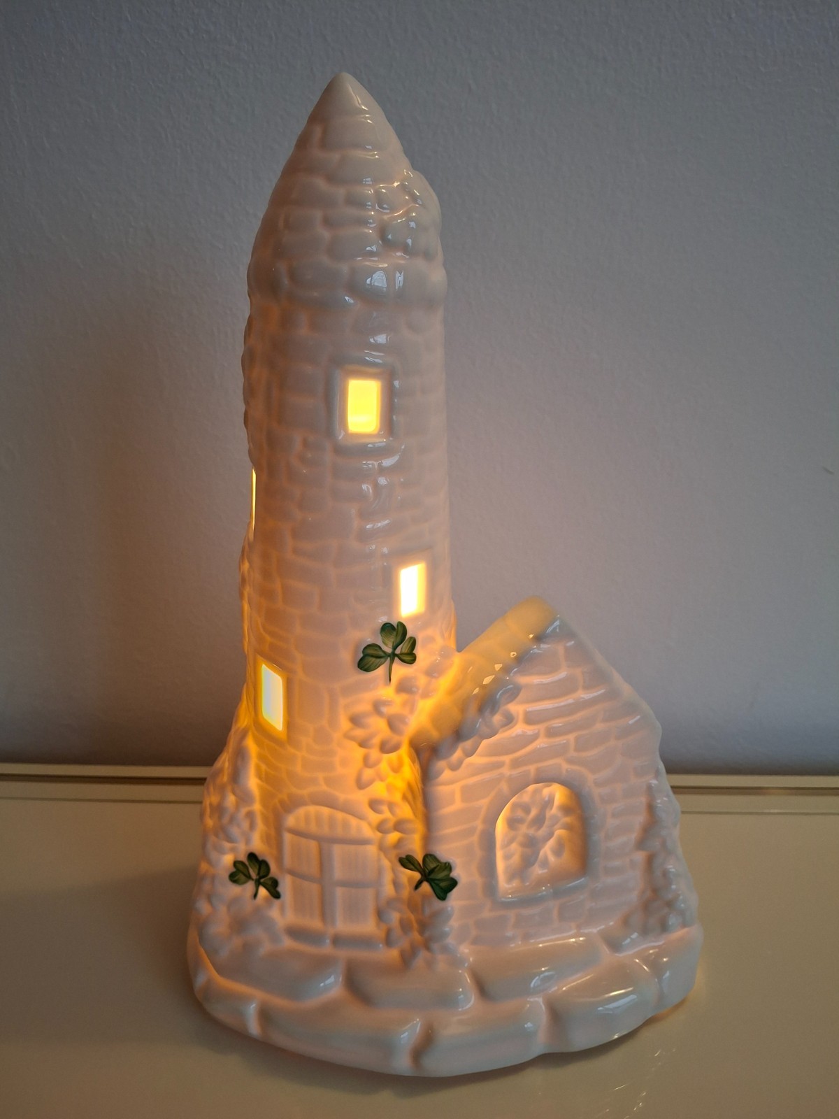 Belleek Devenish Tower Luminaire Lamp UK fitting NEW