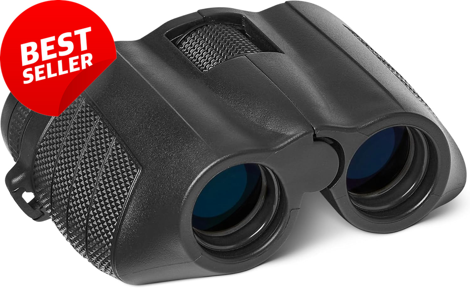 7x25 Compact Binoculars FMC Optics Lightweight Travel Outdoor Portable Black