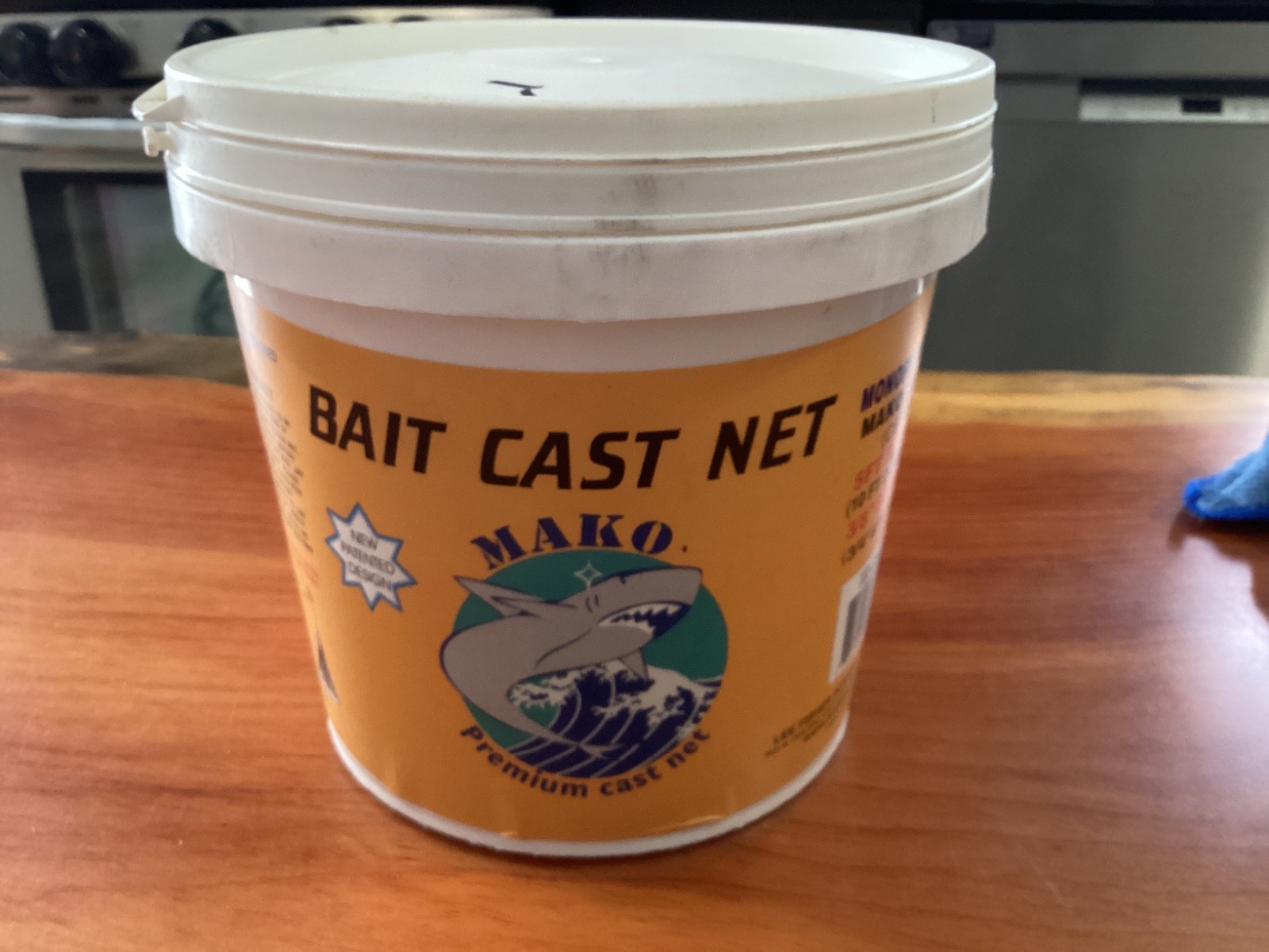 Mako Cast Net - 3/8" Sq. Bait Mesh, 5ft radius