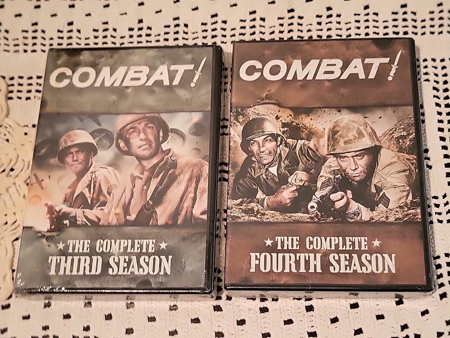 Combat! - The Complete Third 3 & Fourth 4 Season (DVD 16-Disc Set) Vic Morrow