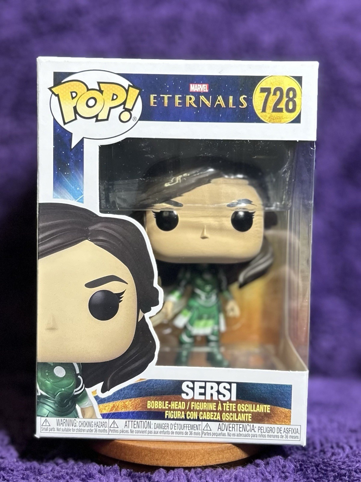 Funko Pop! Vinyl Sersi #728 Eternals & Korg #1044 Thor Marvel Figures