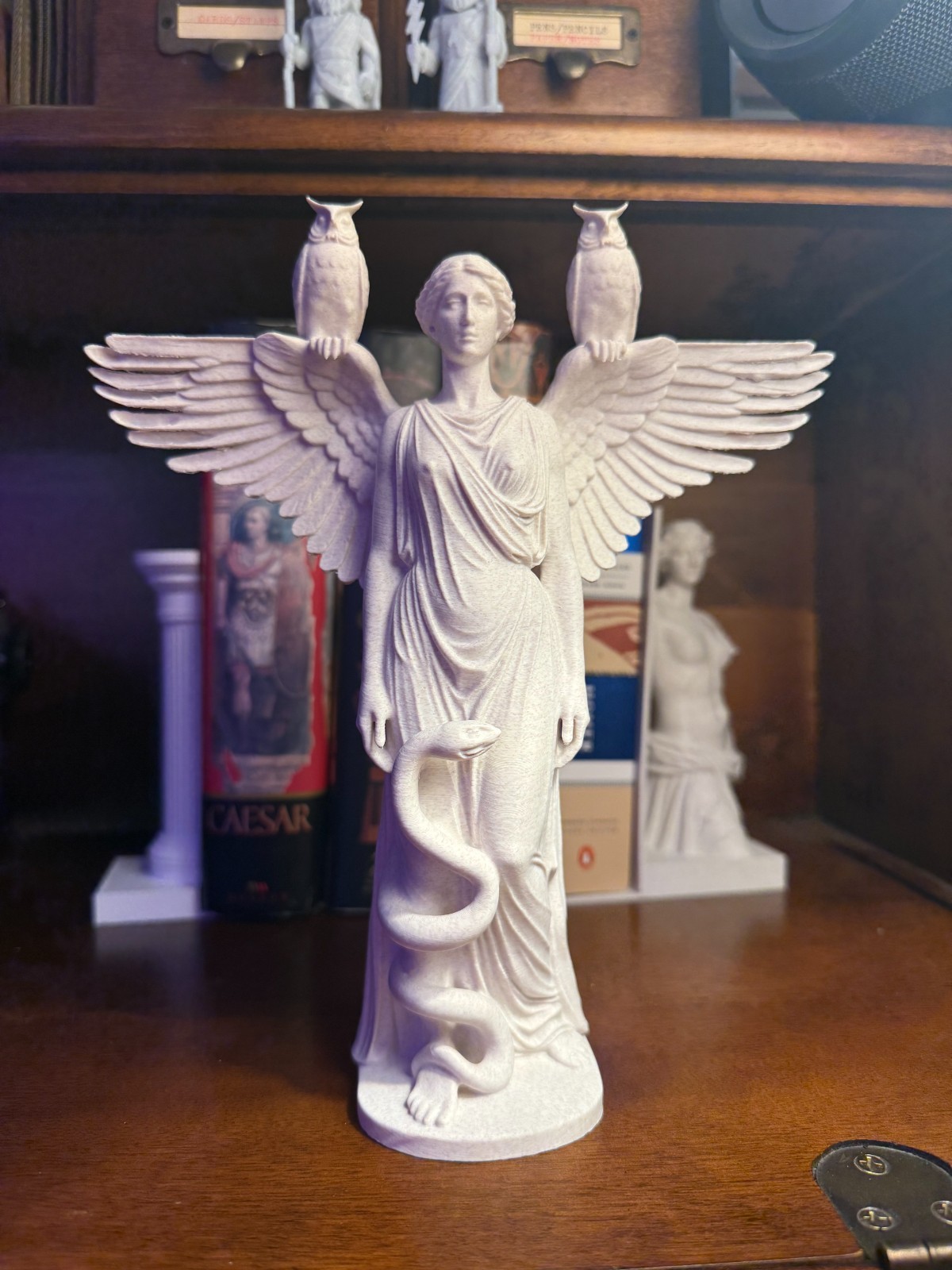 Lilith Devotional Statue | Dark Feminine Goddess of Independence | 3D Printed