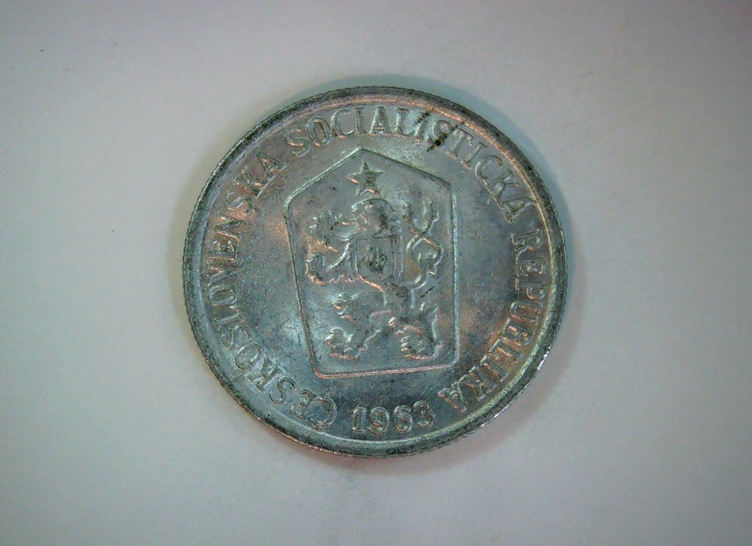 Czechoslovakia 1963 10 Haleru Coin