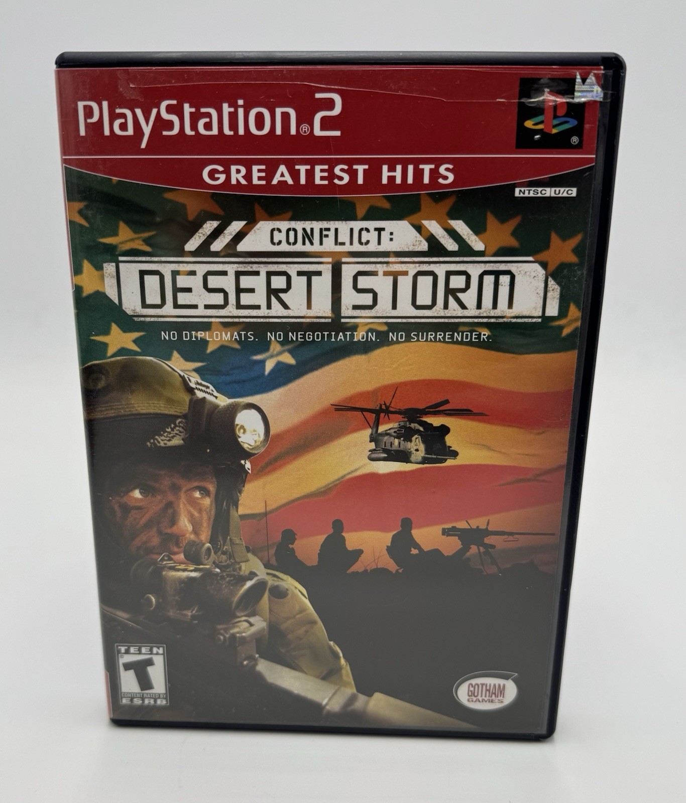 Conflict: Desert Storm (2002, Sony PlayStation 2 PS2) Manual & Registration Card